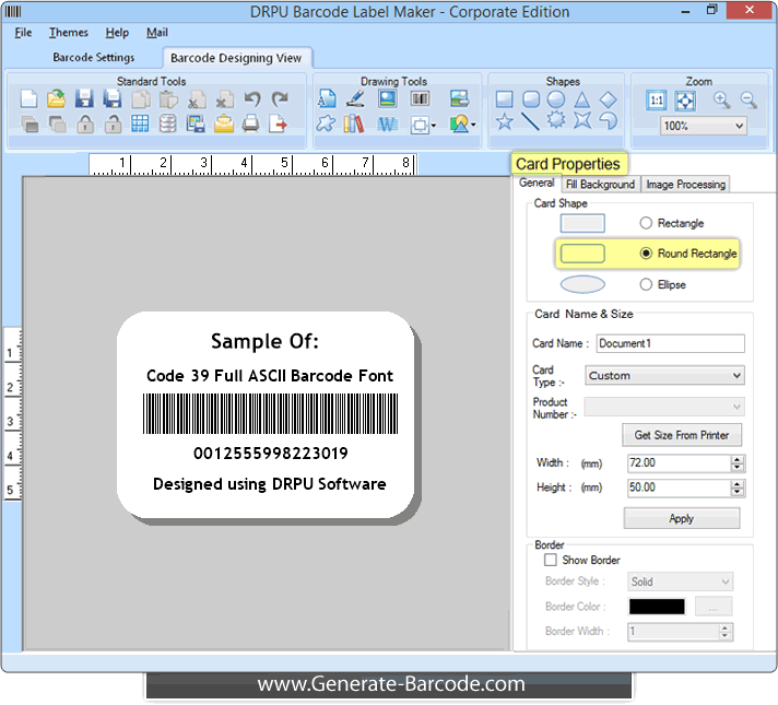 barcode font code 39 full ascii barcode